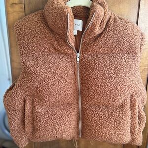 HYFVE Brown Puffer Jacket